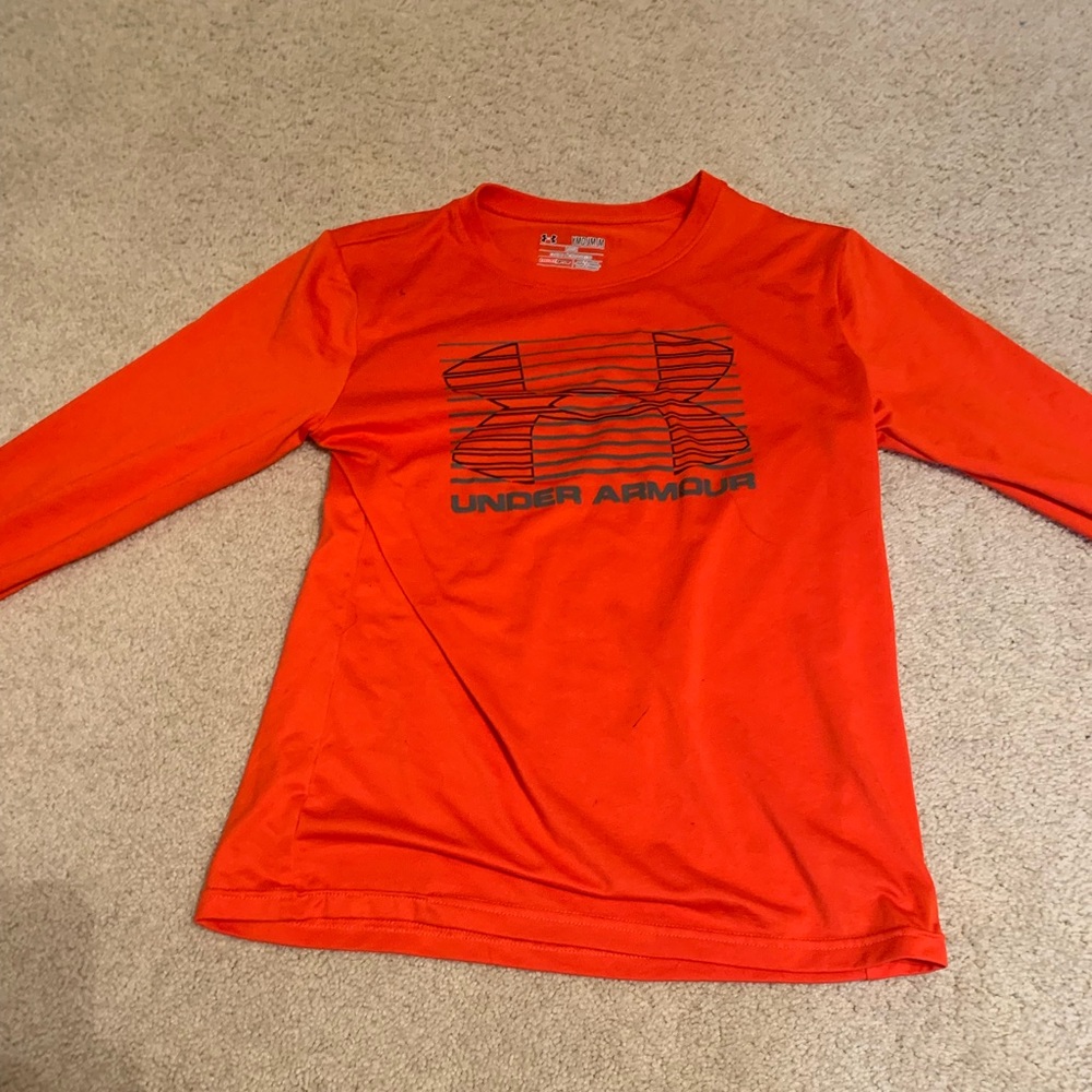 Boys Under Armor long-sleeve shirt